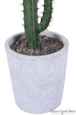 Bohem Saksıda Yapay Kaktüs 118 cm Model 1 - 4