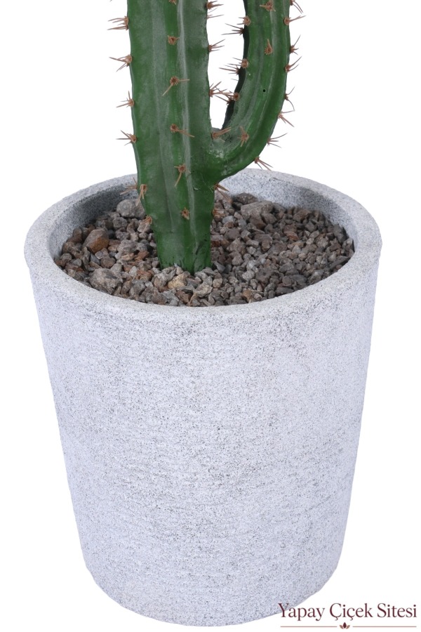 Bohem Saksıda Yapay Kaktüs 118 cm Model 1 - 4