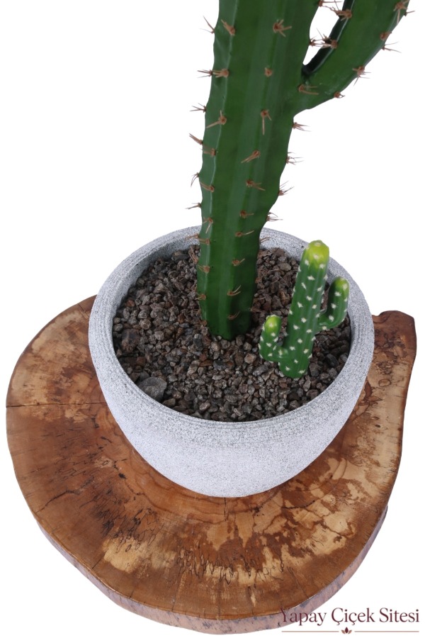 Bohem Saksıda Yapay Kaktüsü 97 cm Model 6 - 2