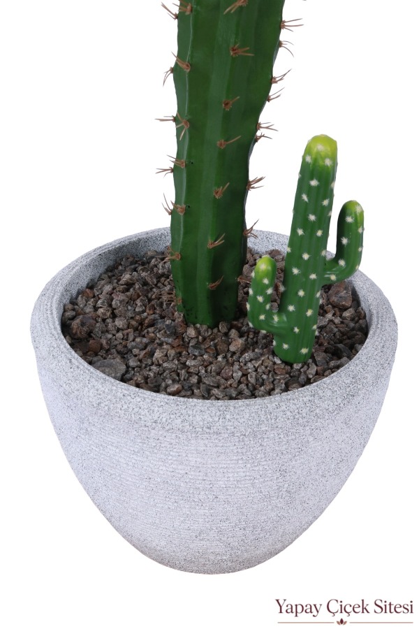 Bohem Saksıda Yapay Kaktüsü 97 cm Model 6 - 3