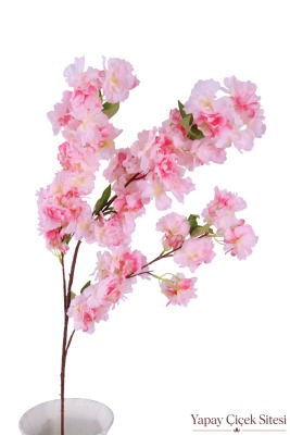 Kaliteli Yapay Bahar Dalı Çiçeği 106 Cm Açık Pembe - 3