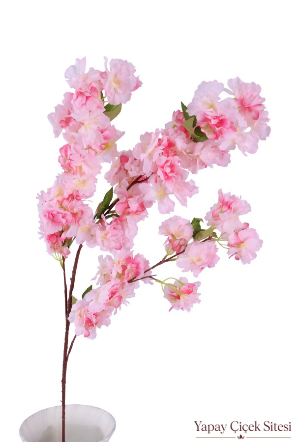 Kaliteli Yapay Bahar Dalı Çiçeği 106 Cm Açık Pembe - 3