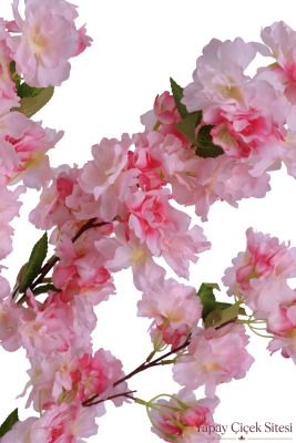 Kaliteli Yapay Bahar Dalı Çiçeği 106 Cm Açık Pembe - 4