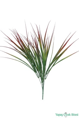 Kuru Çiçek Doğal Saz Çiçeği 50cm 6lı Kızıl-Yeşil - Yapay Çiçek Sitesi