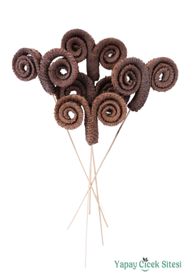 Kuru Çiçek Doğal Palm Ring 50 Cm 5 Adet - 1