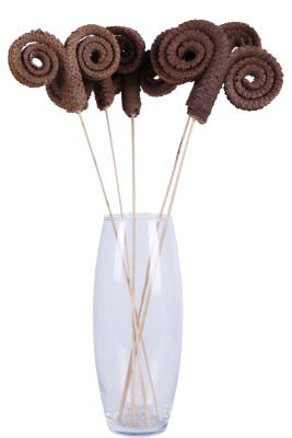 Kuru Çiçek Doğal Palm Ring 50 Cm 5 Adet - 2