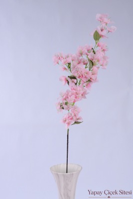 Yapay Begonvil Çiçeği Dalı 115 cm Pudra Pembe - Yapay Çiçek Sitesi