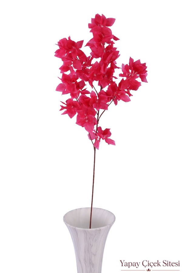 Yapay Begonvil Çiçeği Dalı 85 cm Fuşya Pembe - 1