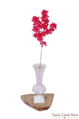 Yapay Begonvil Çiçeği Dalı 85 cm Fuşya Pembe - 2