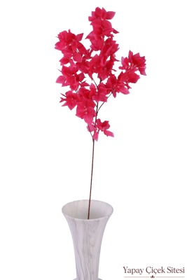 Yapay Begonvil Çiçeği Dalı 85 cm Fuşya Pembe - 3