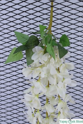 Yapay Dendrobium Orkide Sarkıt Sarmaşığı 100 cm - Kırık Beyaz - 3