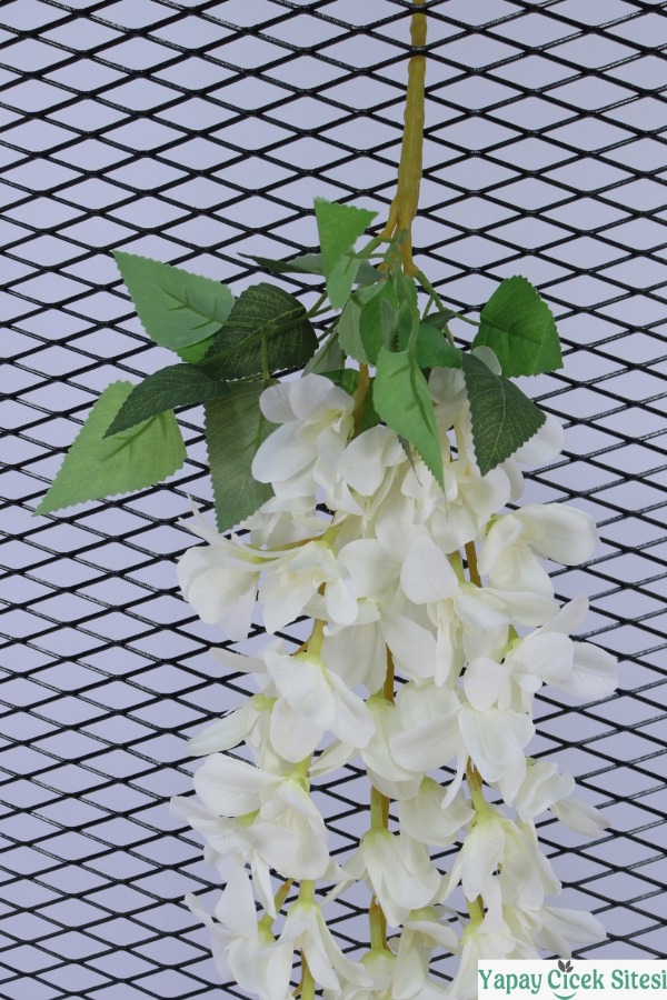 Yapay Dendrobium Orkide Sarkıt Sarmaşığı 100 cm - Kırık Beyaz - 3