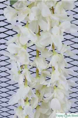 Yapay Dendrobium Orkide Sarkıt Sarmaşığı 100 cm - Kırık Beyaz - 4