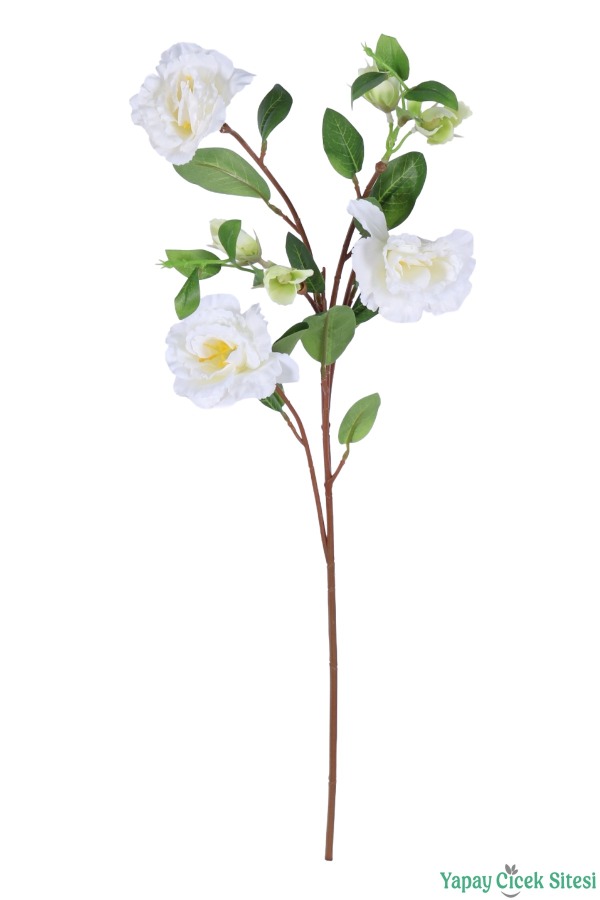 Yapay Lisyantus Dalı 70cm Beyaz - 1