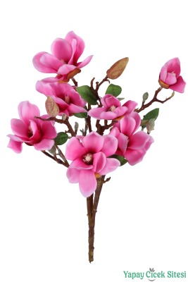 Yapay Manolya Demeti 53 cm Pembe - Yapay Çiçek Sitesi