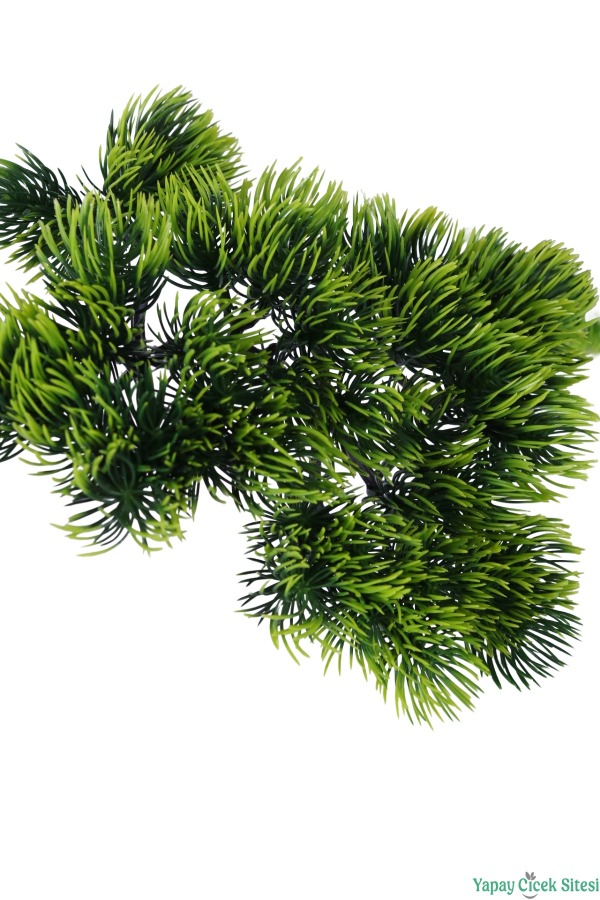 Yapay Premium Bonsai Dalı 3 Adet 32 cm Yeşil - 2