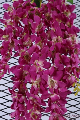 Yapay Salkım Wisteria Erguvan Dalı 70 cm Mor - 2