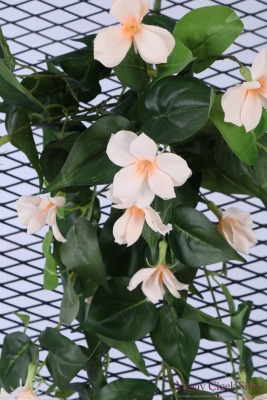 Yapay Sarkıt Begonya Çiçeği Sarmaşığı 85 cm - Şampanya - 2