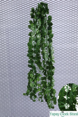 Yapay Sık Yapraklı Philodendron İp Sarmaşığı 210 cm - 12 Adet - Yapay Çiçek Sitesi