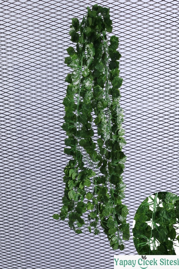 Yapay Sık Yapraklı Philodendron İp Sarmaşığı 210 cm - 12 Adet - 1