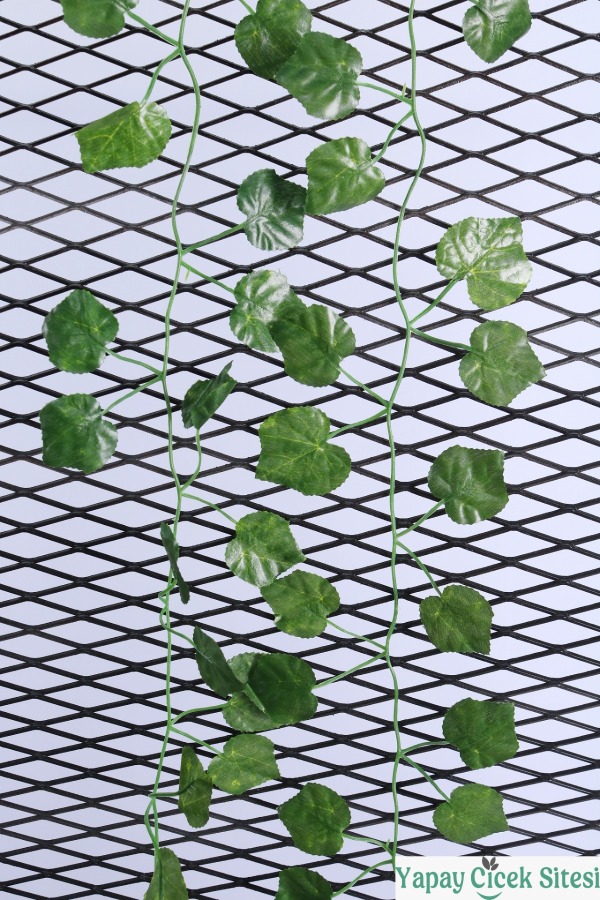 Yapay Sık Yapraklı Philodendron İp Sarmaşığı 210 cm - 12 Adet - 4