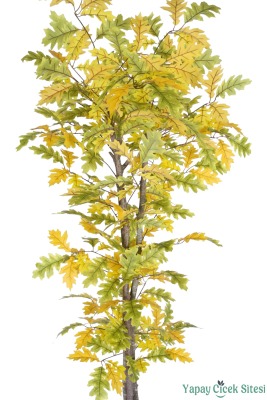 Yapay Çınar Ağacı 190 cm Sarı-Yeşil - 2