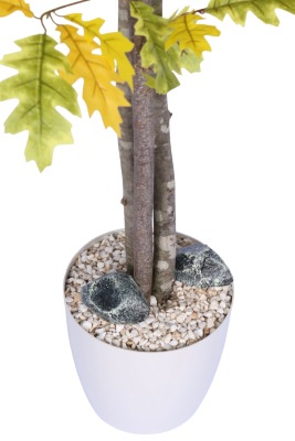 Yapay Çınar Ağacı 190 cm Sarı-Yeşil - 3