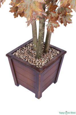 Yapay Çınar Yapraklı Sonbahar Ağacı 180 cm - 3