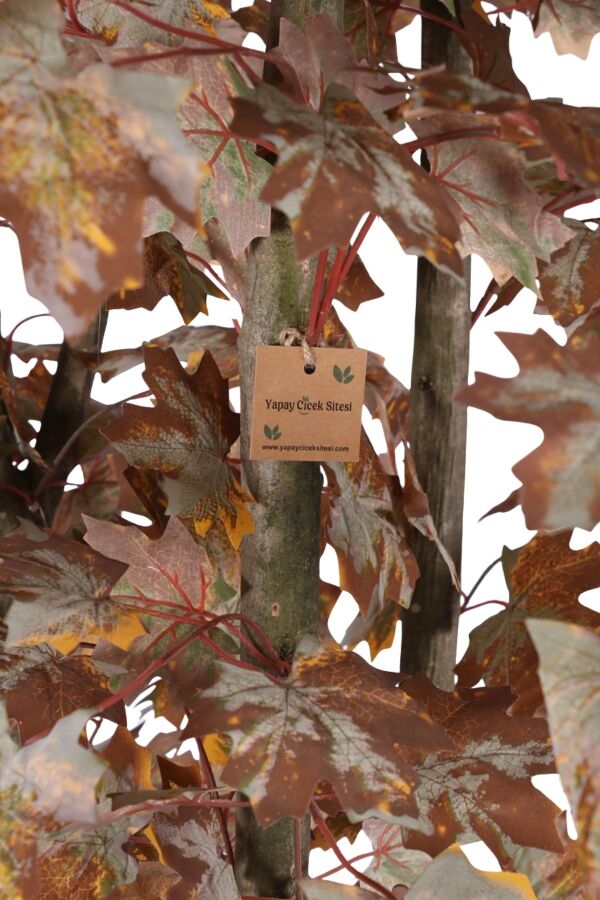 Yapay Çınar Yapraklı Sonbahar Ağacı 180 cm - 4