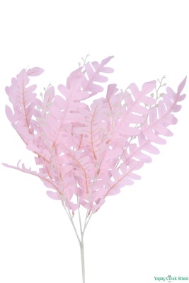 Yapay Eğrelti Ara Dal 50 cm Pembe - 3