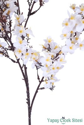 Yapay Erik Çiçeği Dalı ( Sakura) 95 Cm Beyaz - 2