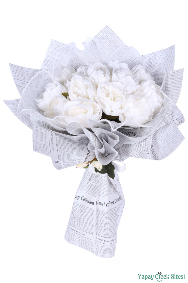 Yapay Kız İsteme Çiçeği Özel Gün Buketi 14 İri Güllü Model 18 - 2