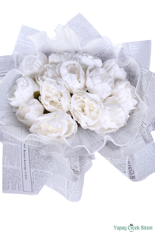 Yapay Kız İsteme Çiçeği Özel Gün Buketi 14 İri Güllü Model 18 - 3