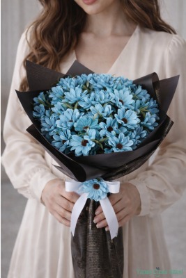 Yapay Kız İsteme Çiçeği Özel Gün Buketi Model 19 - Yapay Çiçek Sitesi