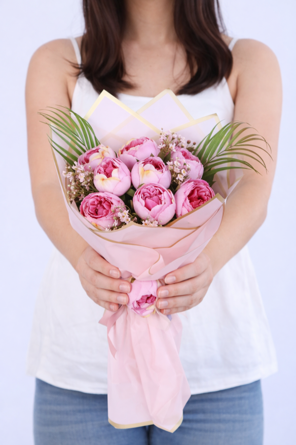 Yapay Kız İsteme Çiçeği Özel Gün Buketi Model 9 - 1