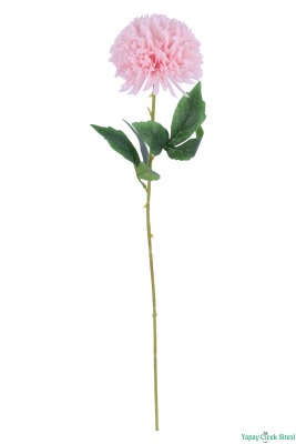 Yapay Krizantem Dalı 63 cm Pembe - 2