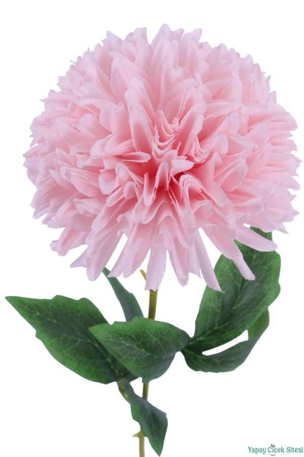 Yapay Krizantem Dalı 63 cm Pembe - 3