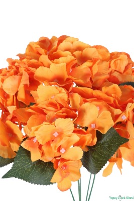 Yapay Ortanca Demeti 5 Dal Turuncu - 3