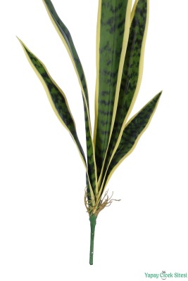 Yapay Paşa Kılıcı Bitkisi 72cm Yeşil-Sarı - 4