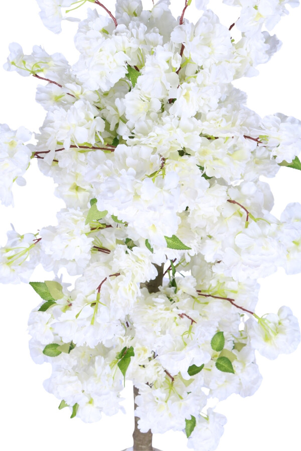 Yapay Premium Bahar Dalı Ağacı 125 Cm Beyaz - 2