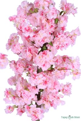 Yapay Premium Bahar Dalı Ağacı 125 Cm Pembe - 3