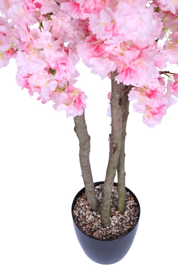 Yapay Premium Bahar Dalı Ağacı 200 Cm Pembe - 4