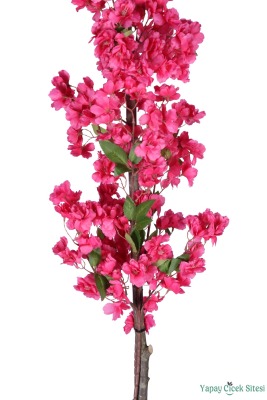 Yapay Sakura Bahar Dalı Ağacı 85 Cm Koyu Pembe - 2