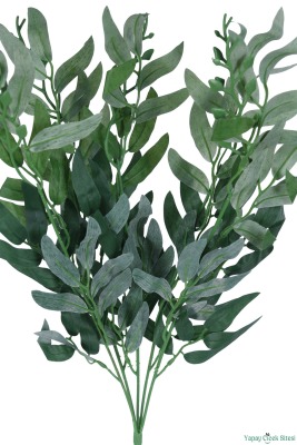 Yapay Söğüt Ağacı Aradal Yeşillik 50 cm Yeşil - 3