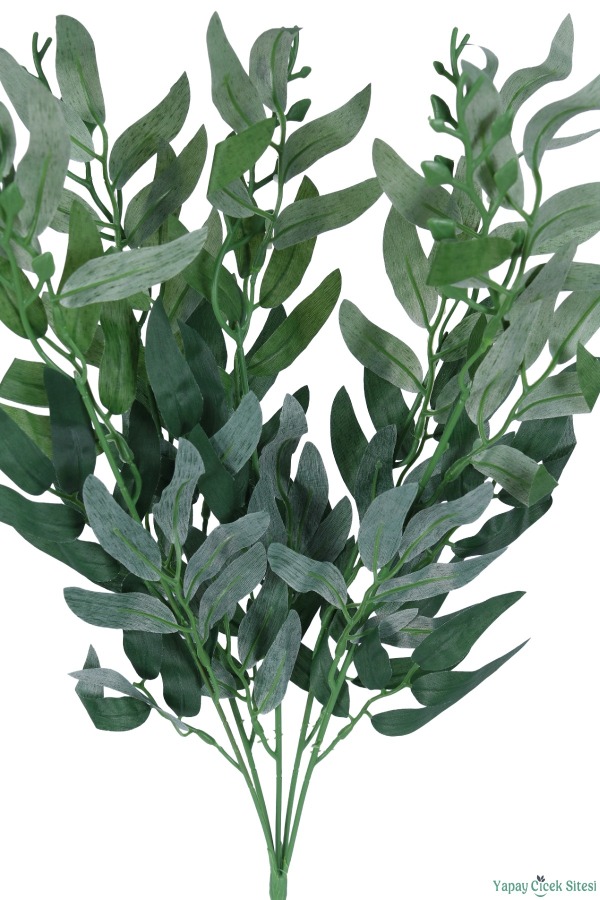 Yapay Söğüt Ağacı Aradal Yeşillik 50 cm Yeşil - 3